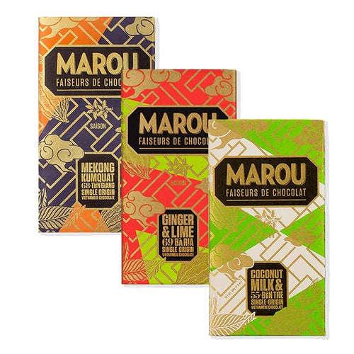 Marou - Vietnamese Chocoloate & Fruit (3 Pack)